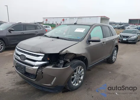 2013 Ford Edge Limited from USA, damaged, VIN 2FMDK4KC6DBC37988
